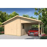Fjordholz Holzgarage mit Carport Modell Bjarne 70 Unkategorisiert online kaufen Fjordholz Holzgarage mit Carport Modell Bjarne 70 Unkategorisiert online kaufen