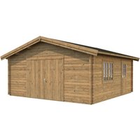 PALMAKO AS Blockbohlen-Garage, BxT: 540 x 540 cm (Außenmaße), Holz - braun Unkategorisiert online kaufen PALMAKO AS Blockbohlen-Garage, BxT: 540 x 540 cm (Außenmaße), Holz - braun Unkategorisiert online kaufen