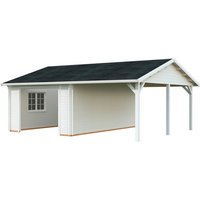 PALMAKO Garage »Roger«, Aufstellmaße BxTxH: 706 x 619 x 316 cm, Blockbohlensystem, Holz - weiss Unkategorisiert online kaufen PALMAKO Garage »Roger«, Aufstellmaße BxTxH: 706 x 619 x 316 cm, Blockbohlensystem, Holz - weiss Unkategorisiert online kaufen