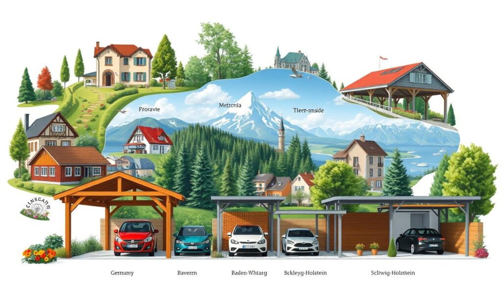 Carport Baurecht in deutschen Bundesländern