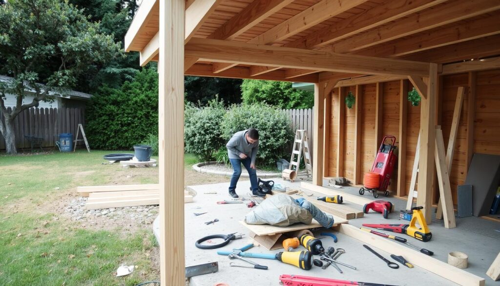 Carport Montage Eigenleistung