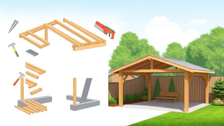 Carport bauen: Schritt für Schritt zum Eigenanbau