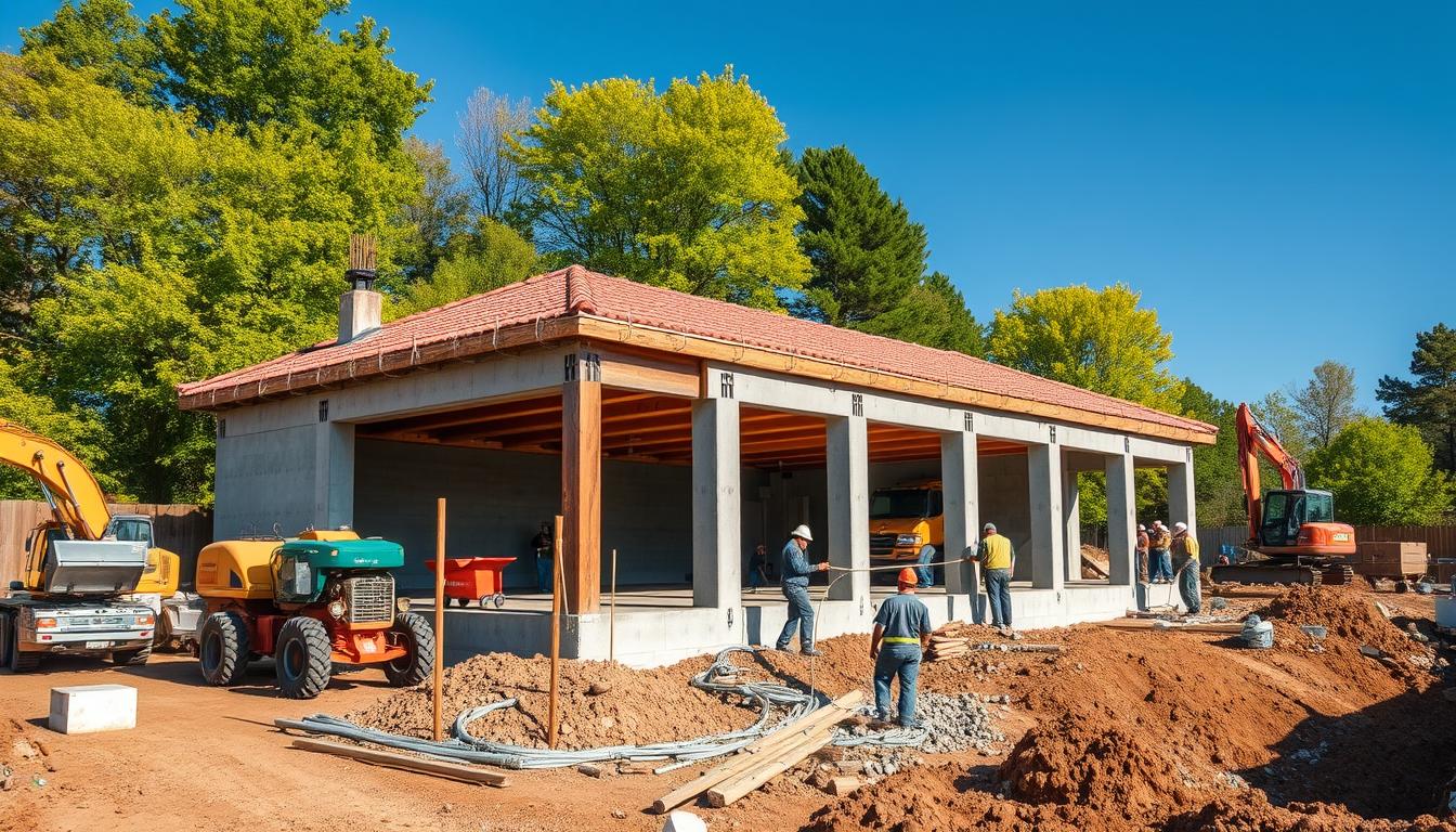 Fundament Garage: Professionelle Bauarbeiten in Deutschland