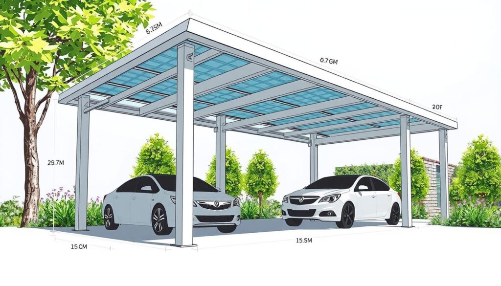 Carport Baugenehmigung Maße